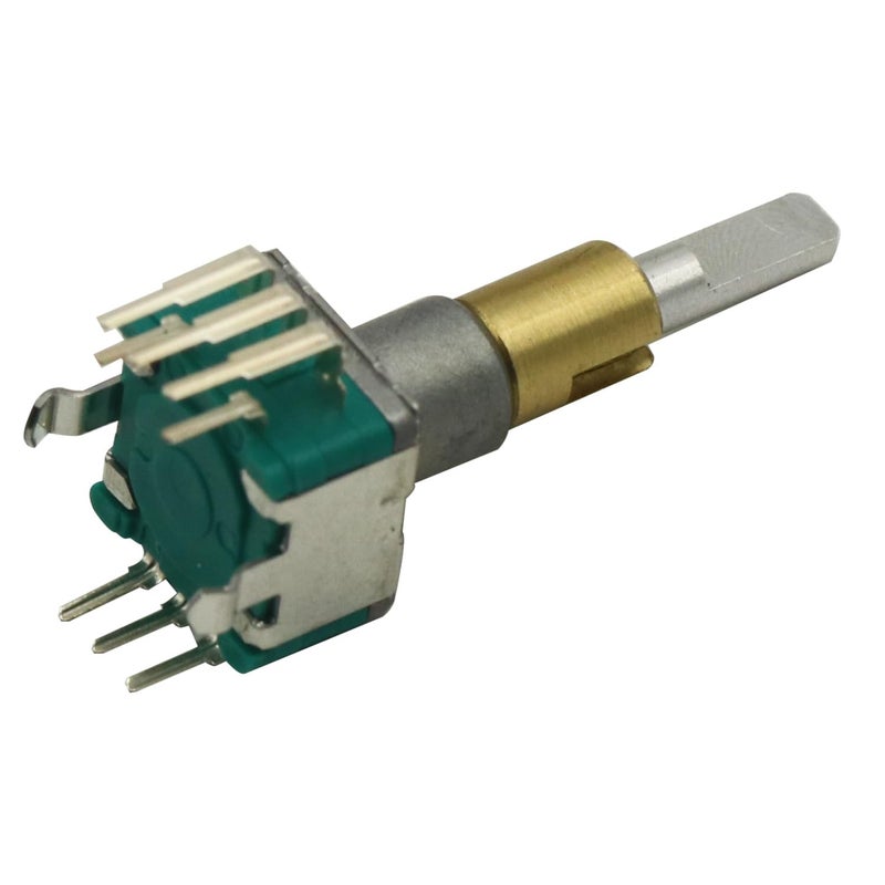 GODIYMODULES 1Pcs EC11EBB24C03 Handle 25mm Dual Axis Encoder with Switch 30 Positioning Number 15 Pulse Point - Image 2